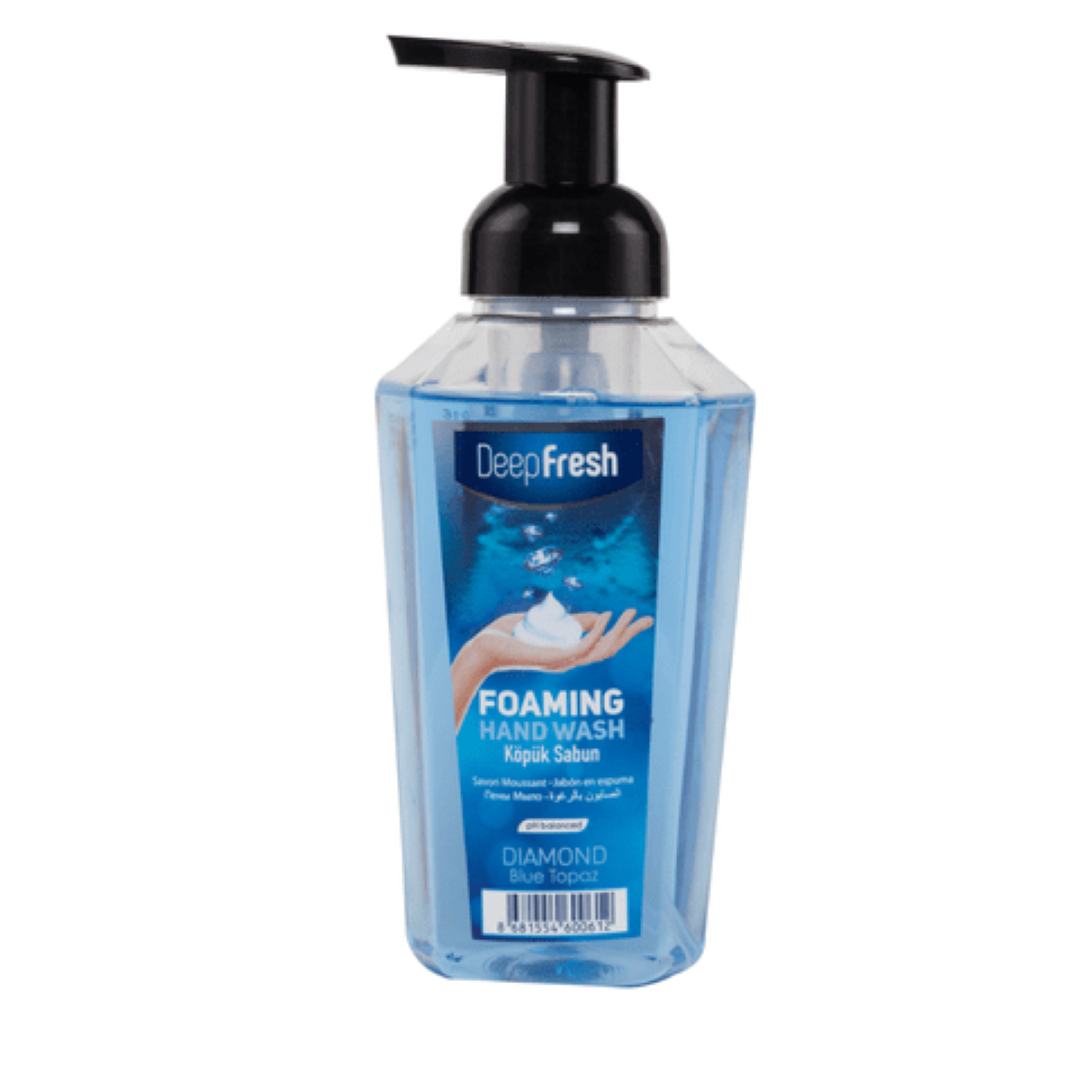 DEEP FRESH FOAMING H/WASH BLUE TOPAZ 400ML
